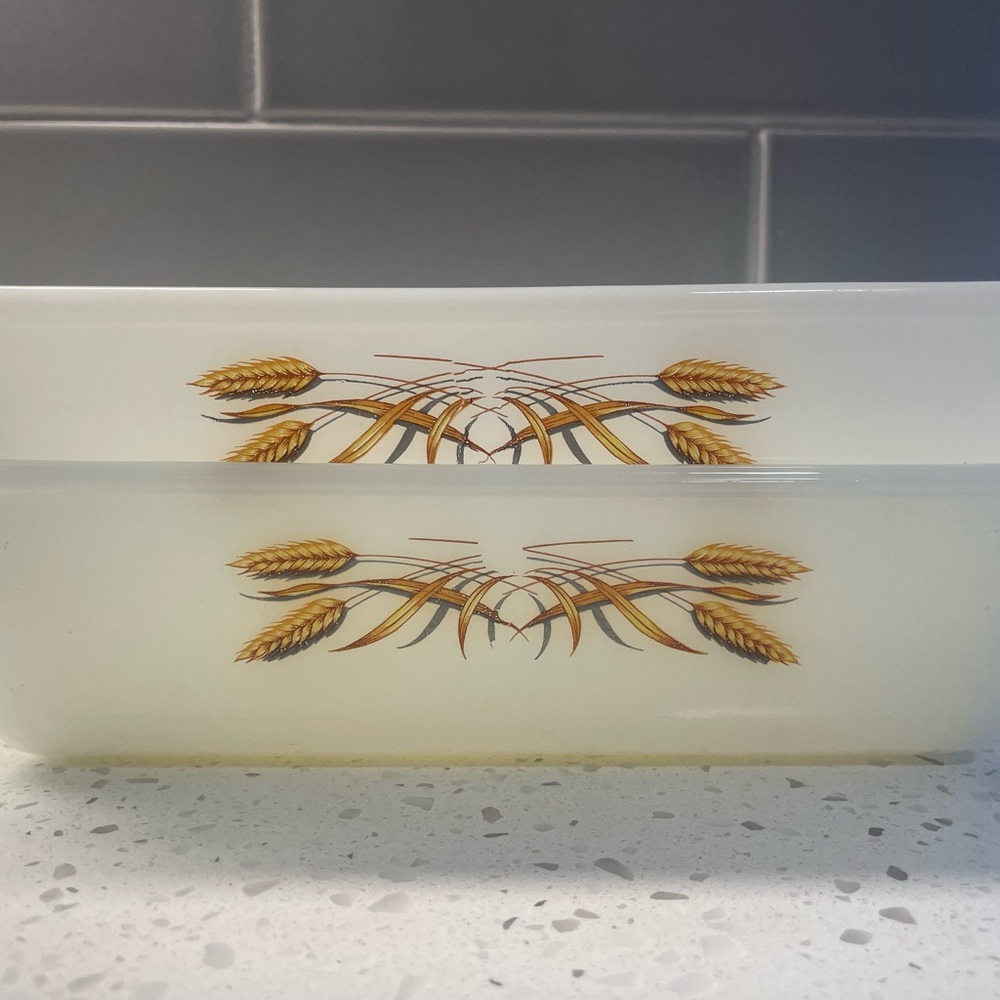 2 Fire King Casserole Dishes